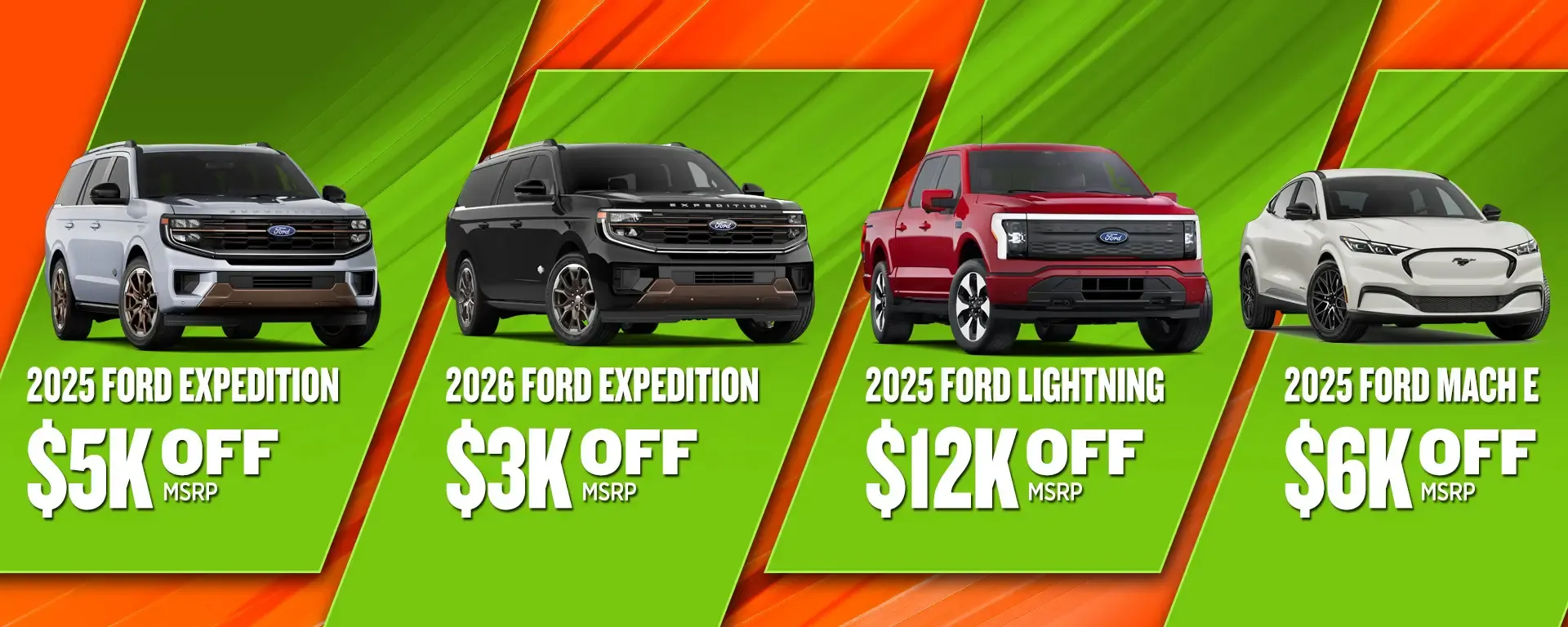 Ndw Ford Expedition, Lightning & Mach-E